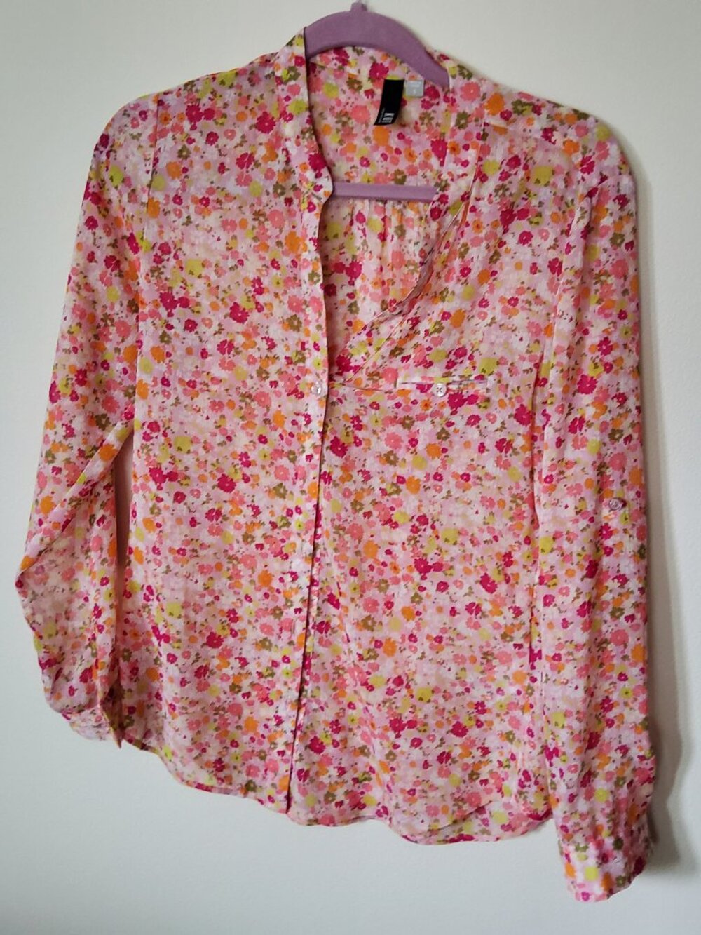 Kut from The Kloth floral blouse size S